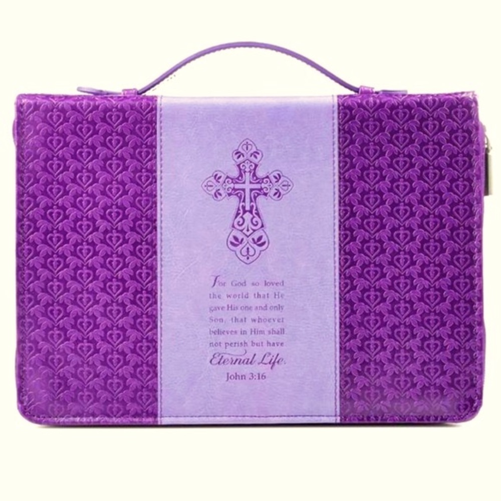 Bible Cover/Bag - John 3:16 - EUC